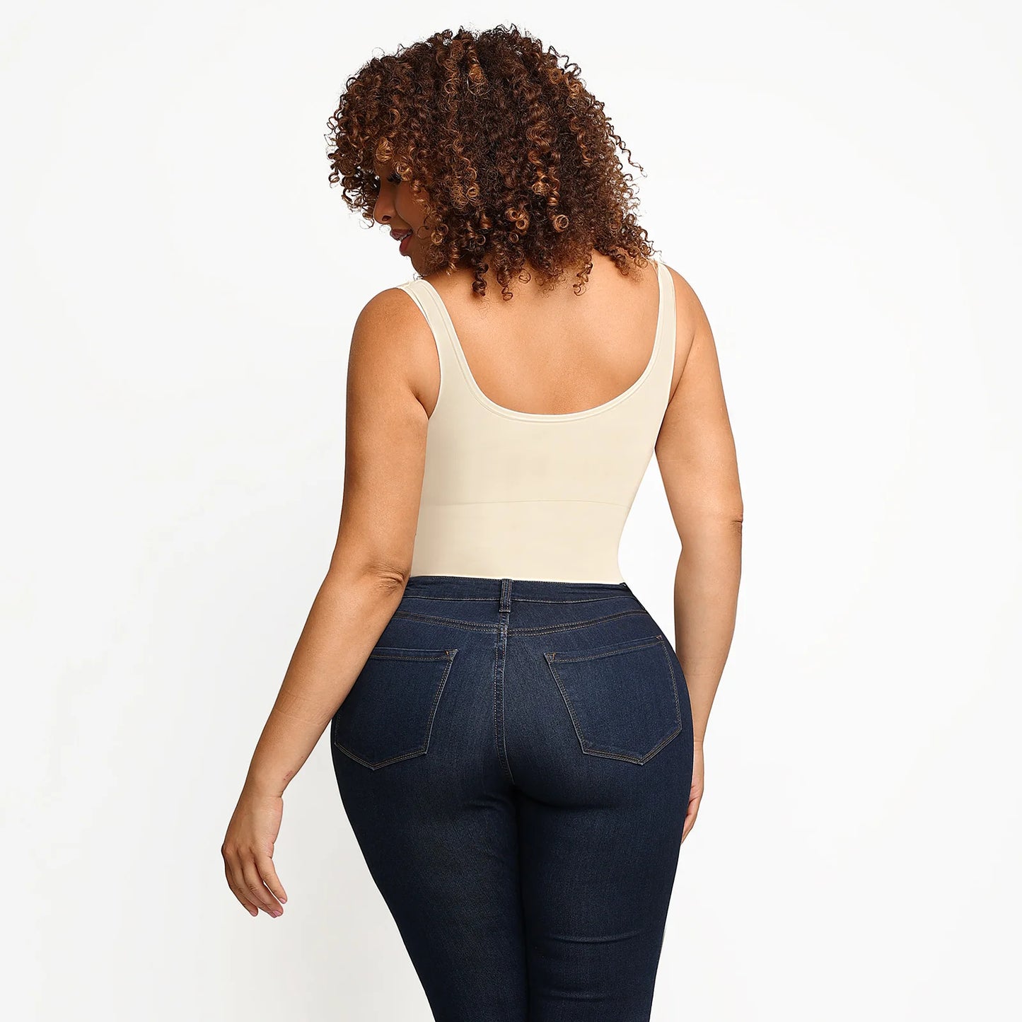 Seamless Sexy Crew Neck Bodysuit